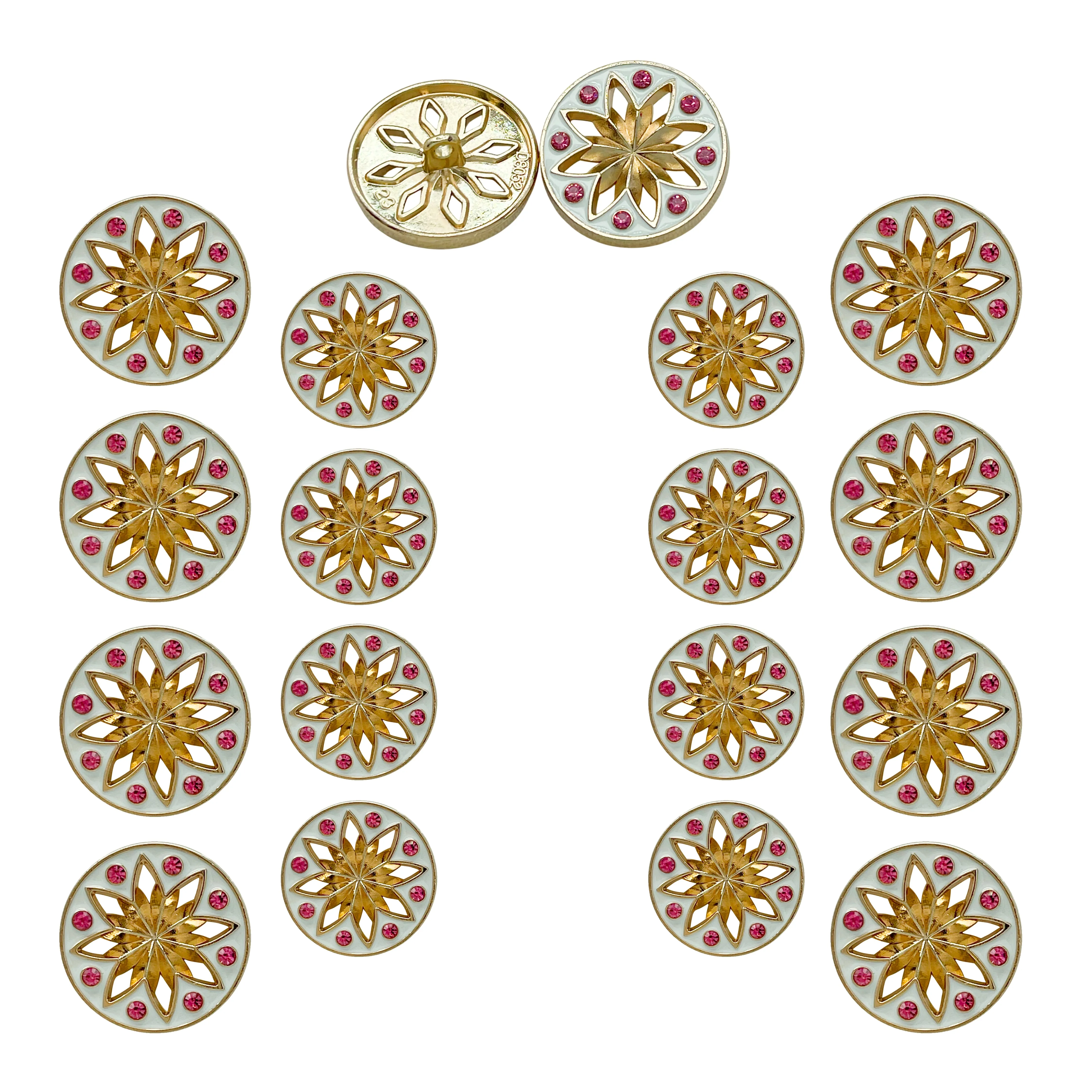 Elegant Star Metal Buttons