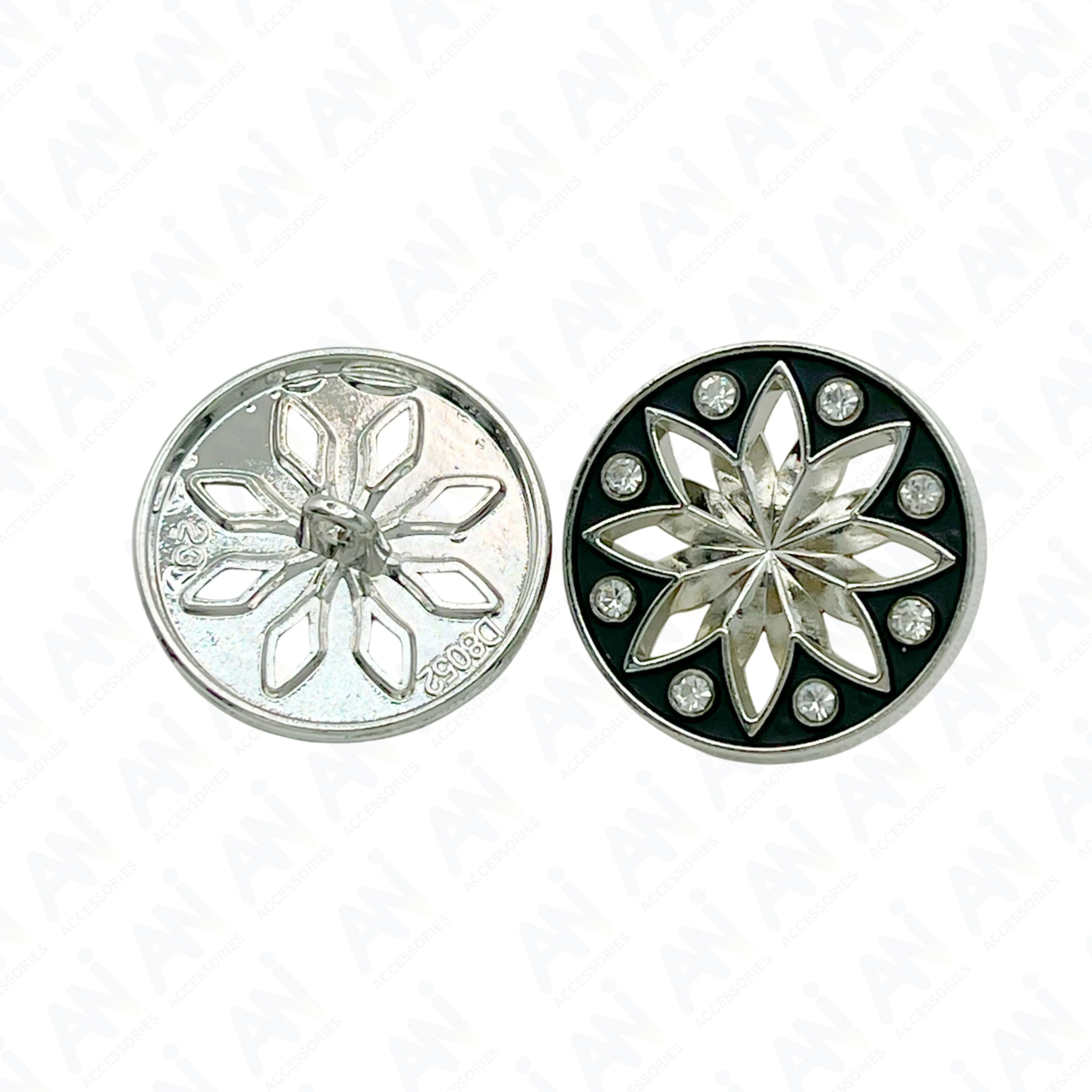 Elegant Star Metal Buttons