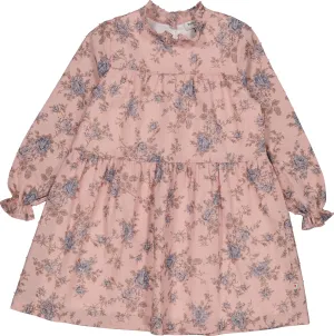 ELISABETH PINK FLOWERS DRESS