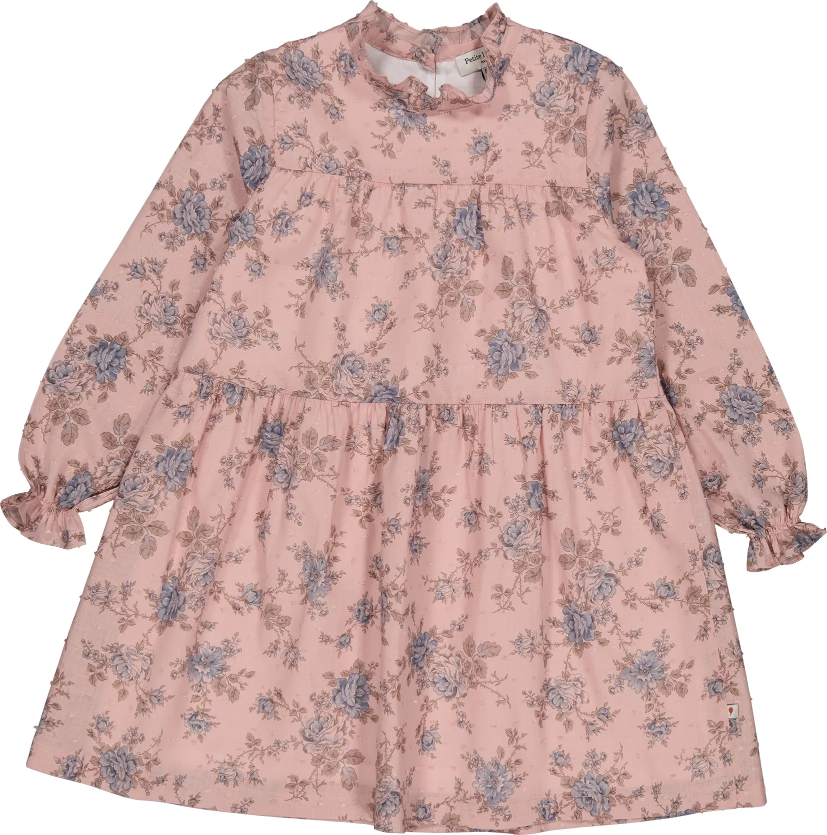 ELISABETH PINK FLOWERS DRESS