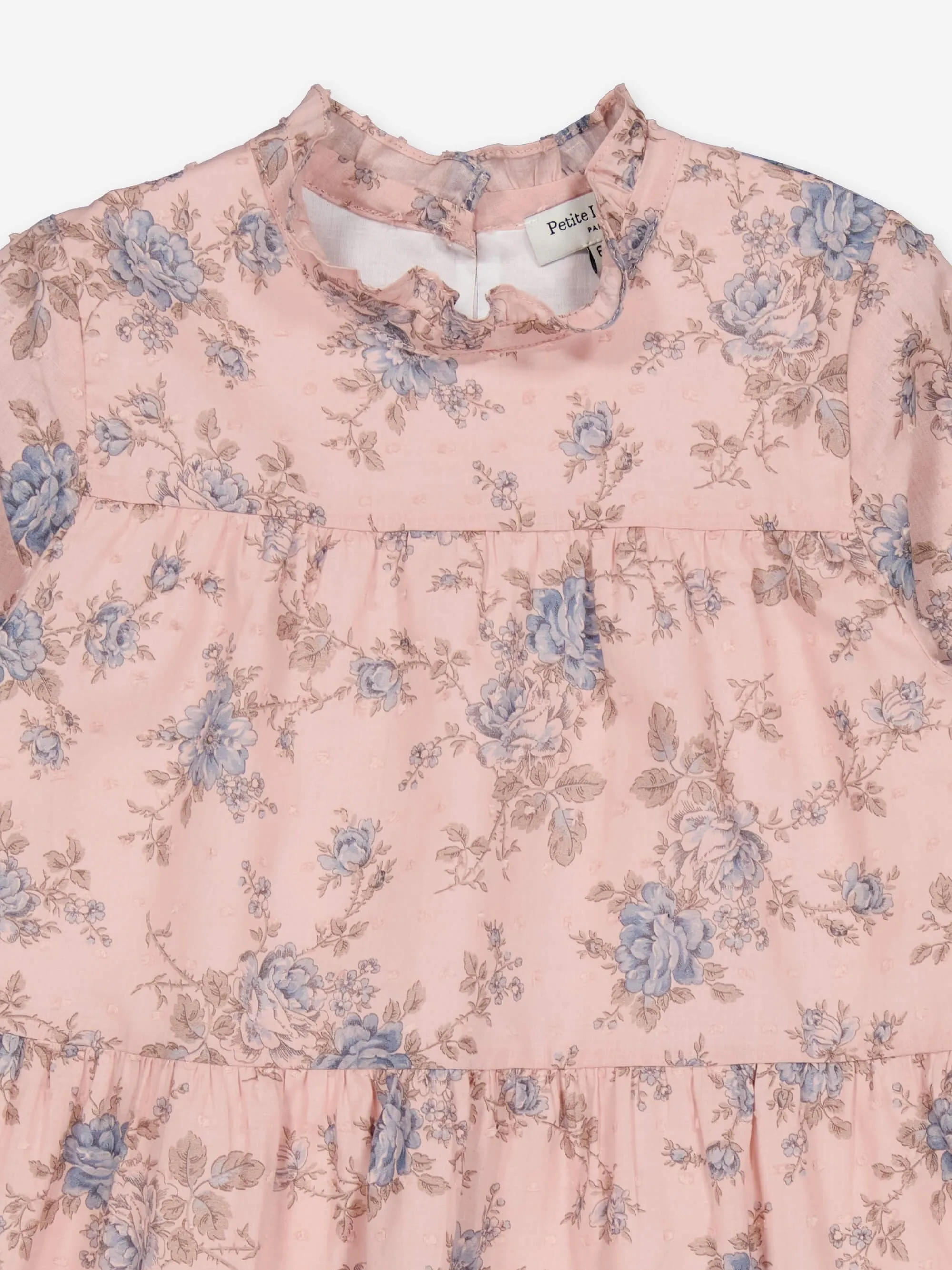 ELISABETH PINK FLOWERS DRESS