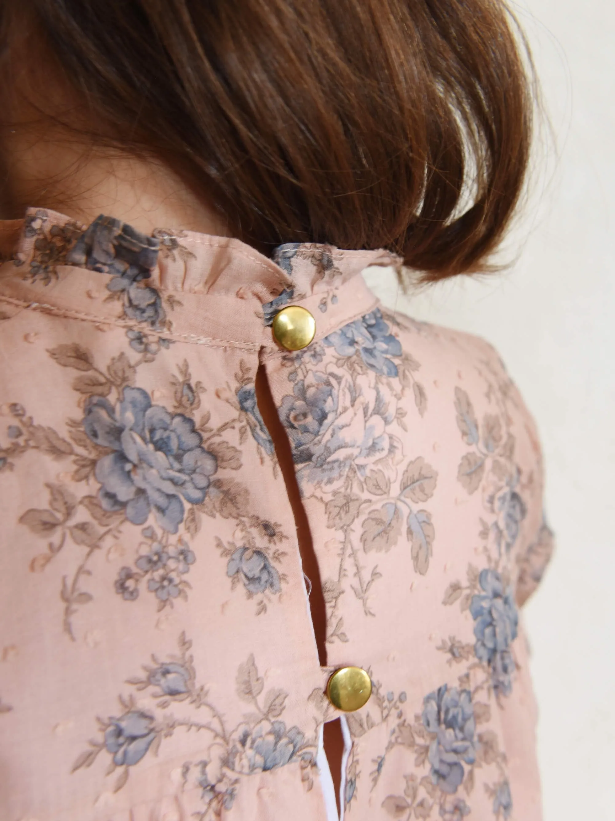 ELISABETH PINK FLOWERS DRESS