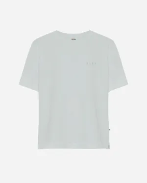 ELSK® PURE EMB THILDA TUNG TEE - SEA GREY