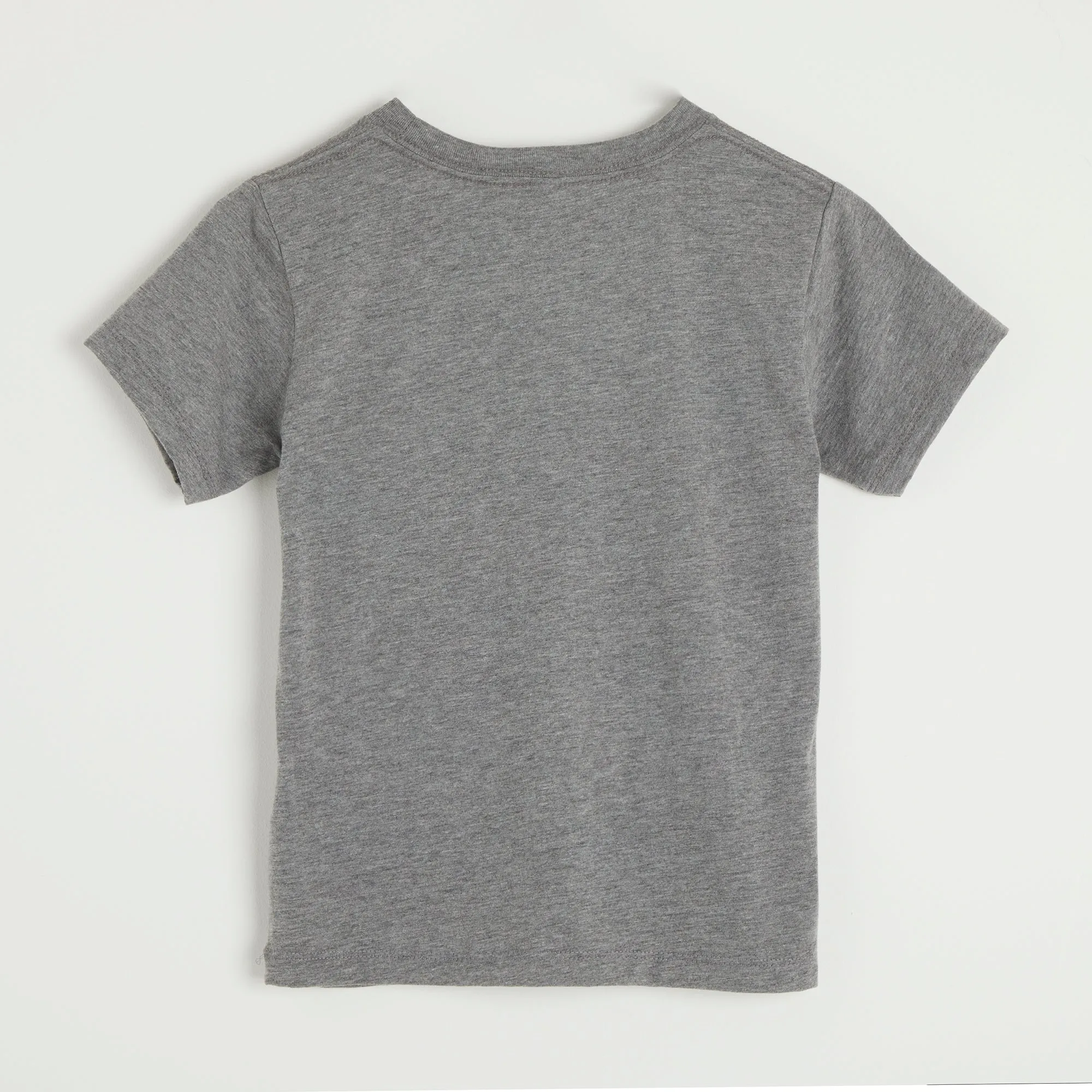 Embroidered Grey Mono T-shirt