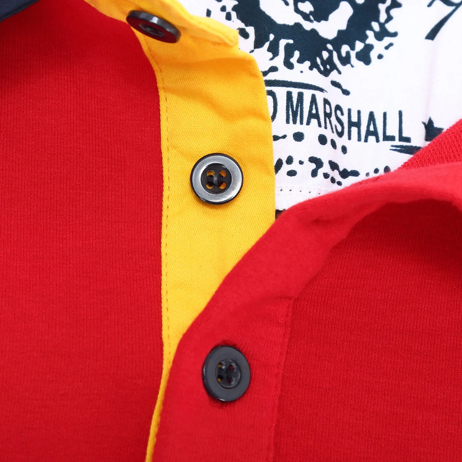 European & American Men's Long-Sleeved Polo Shirts
