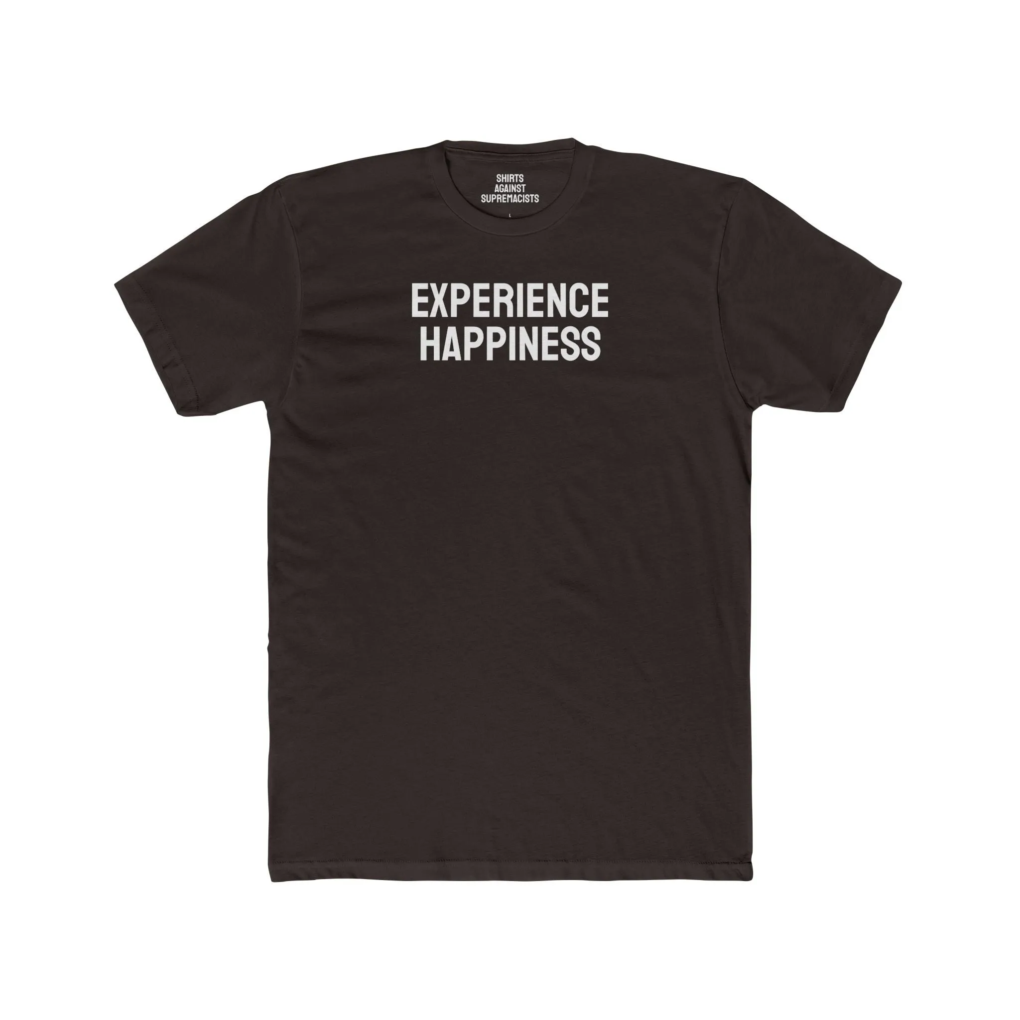Experience Happiness - Unisex Cotton Crew Tee