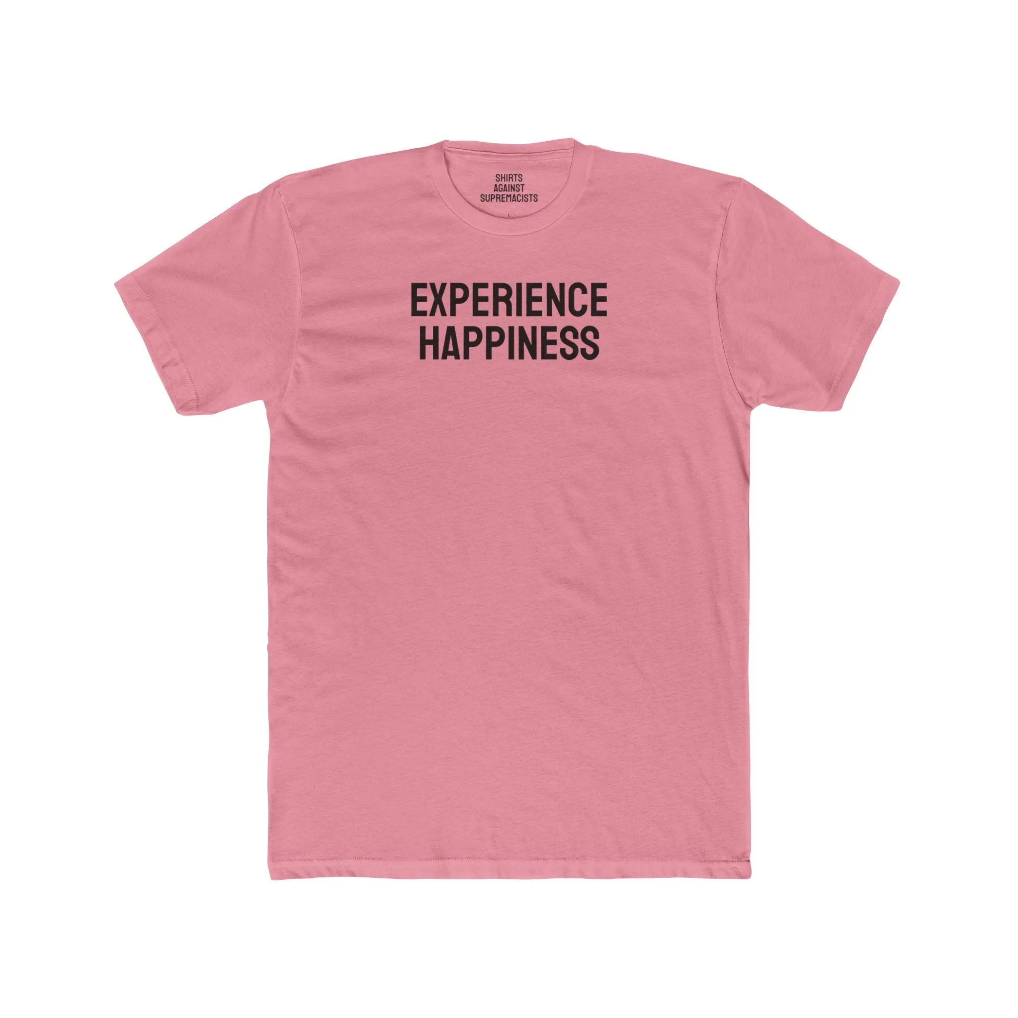 Experience Happiness - Unisex Cotton Crew Tee