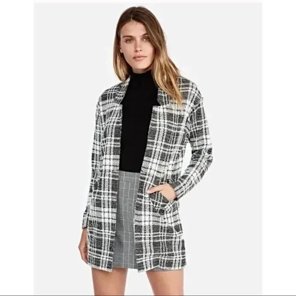 EXPRESS Oversized Tailored Knit Blazer