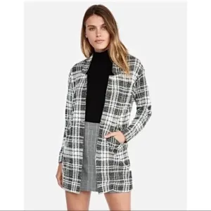 EXPRESS Oversized Tailored Knit Blazer