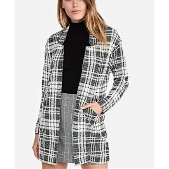 EXPRESS Oversized Tailored Knit Blazer