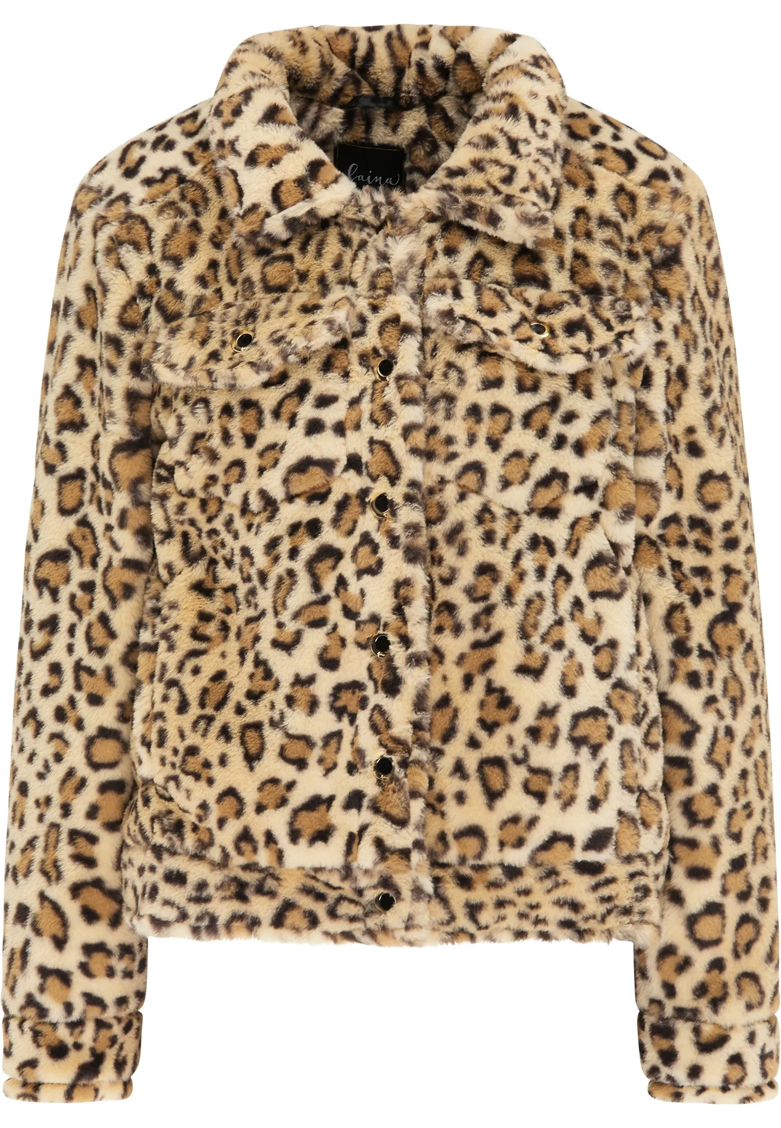 faina Women's Leopard Jacket
