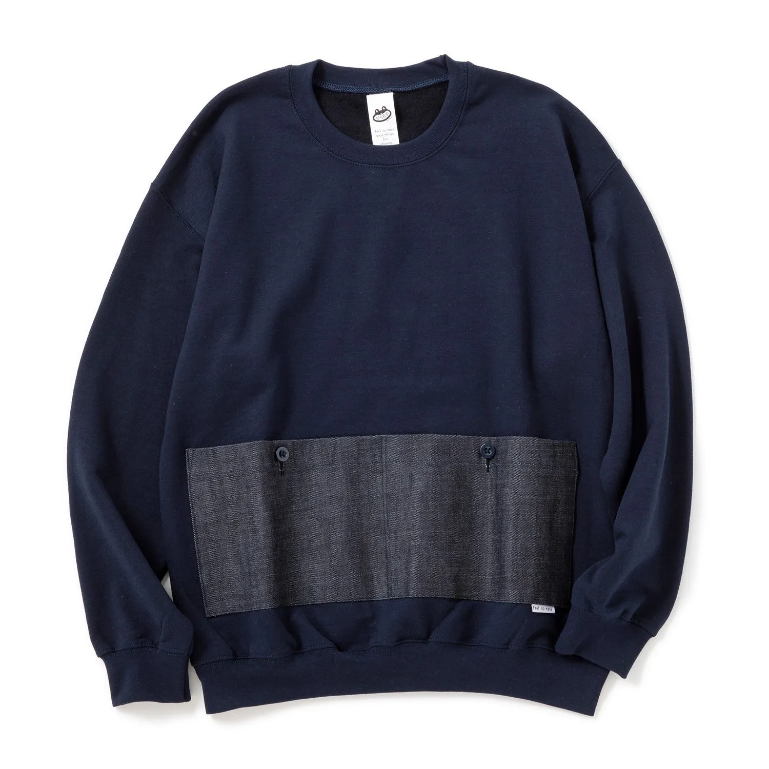 feel so easy good things for relaxing | フィールソーイージーグッドシングスフォーリラクシング　Reused Product /Big Pocket Sweat Shirts