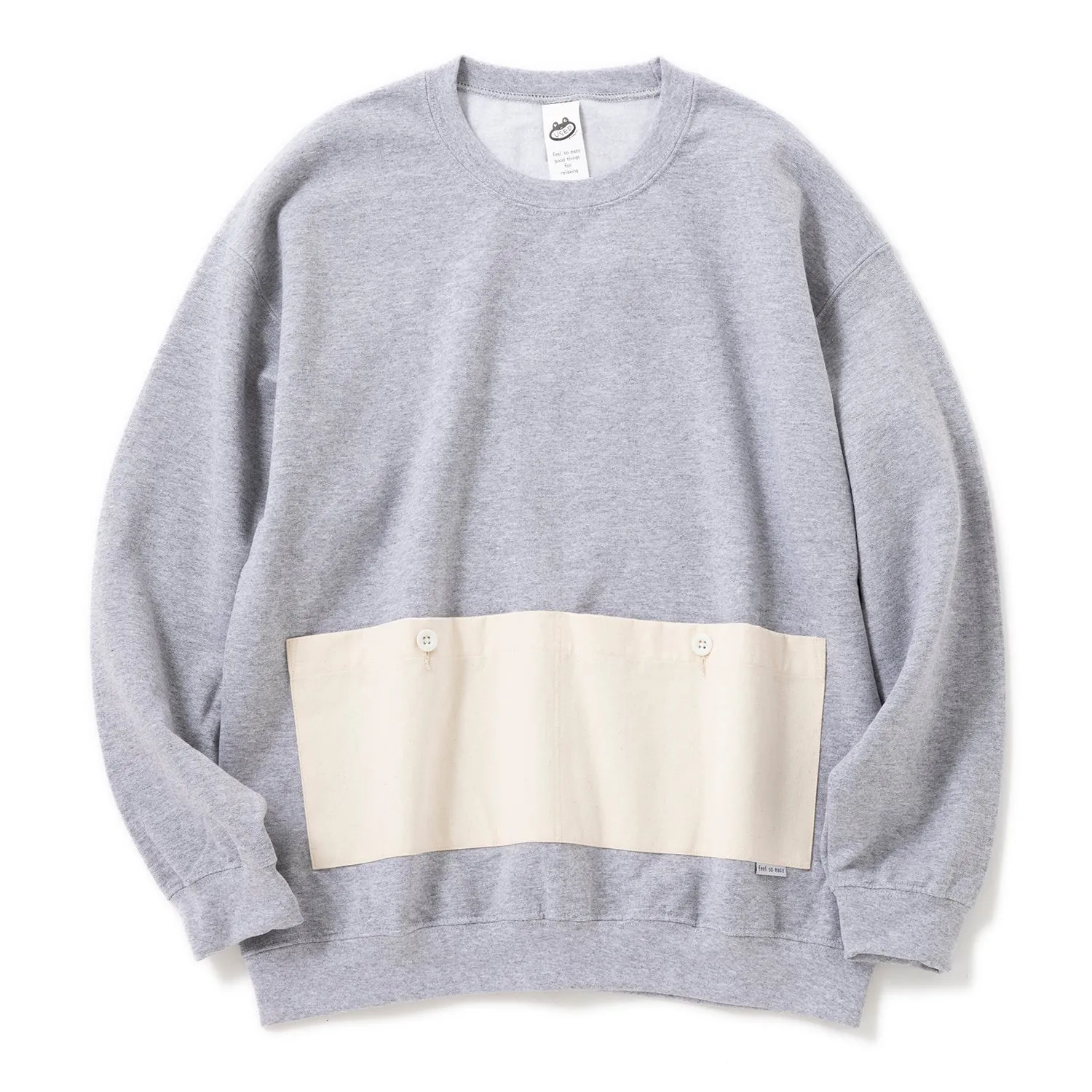 feel so easy good things for relaxing | フィールソーイージーグッドシングスフォーリラクシング　Reused Product /Big Pocket Sweat Shirts