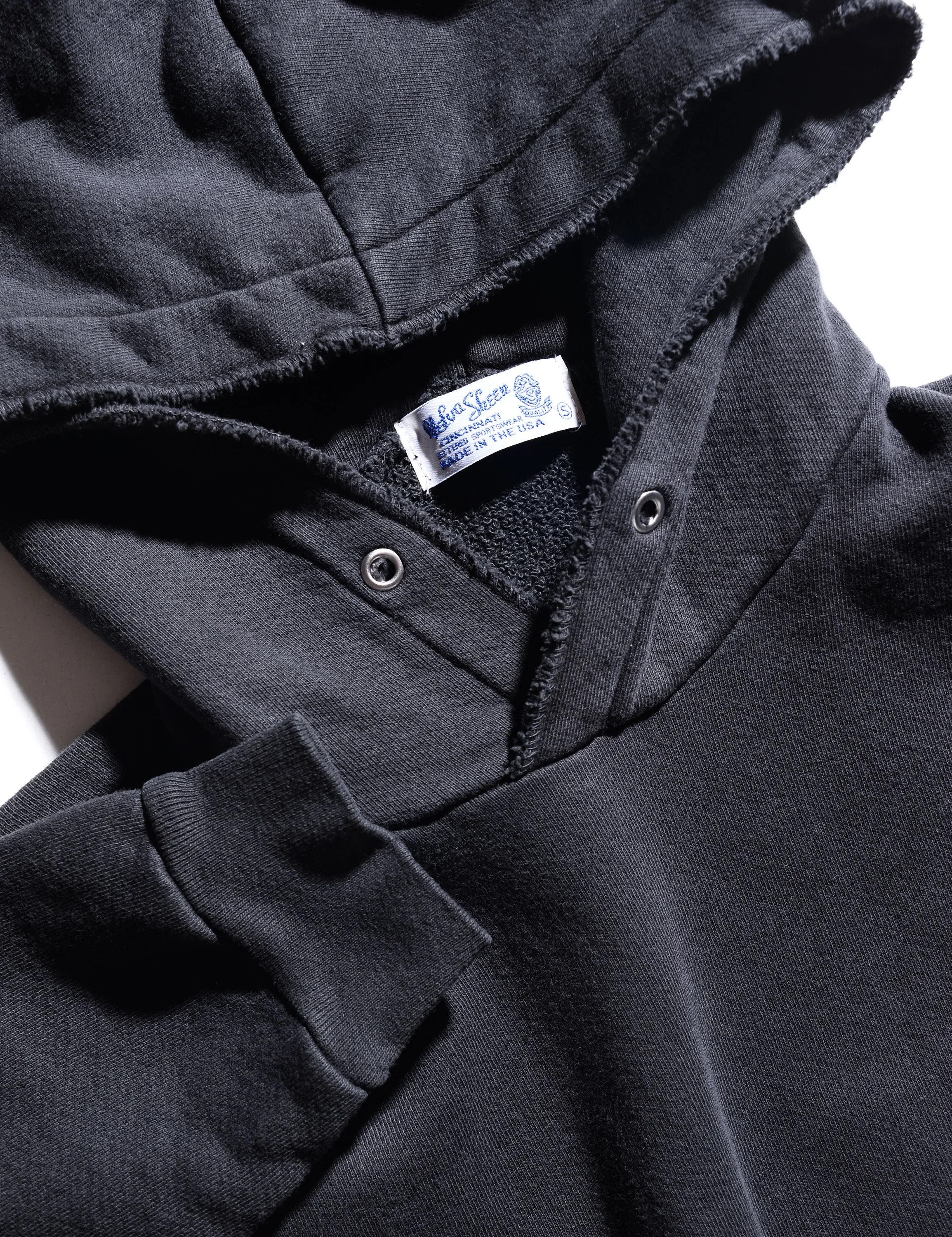 FINAL SALE: New Hoodie Sweatshirt in Washed Black