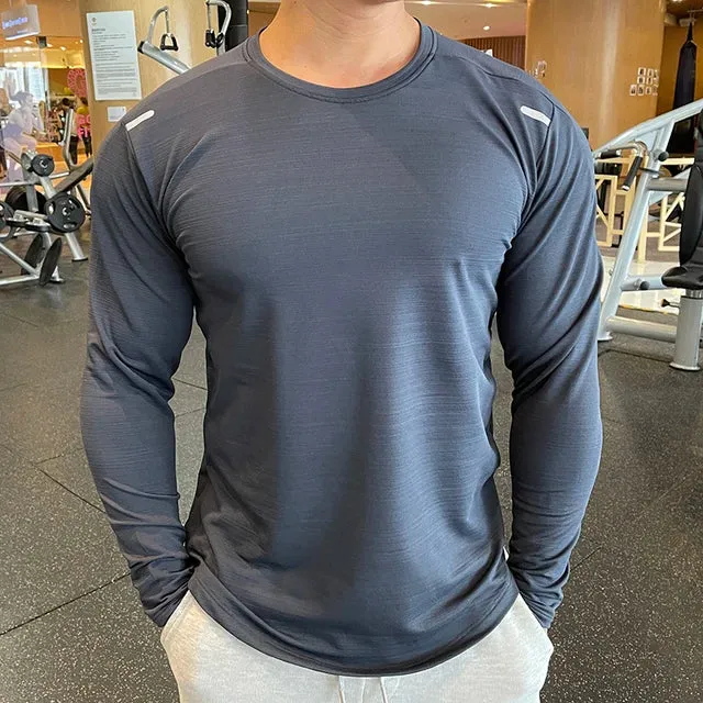 FitFlex Winter-Performance-Fitness-T-Shirt
