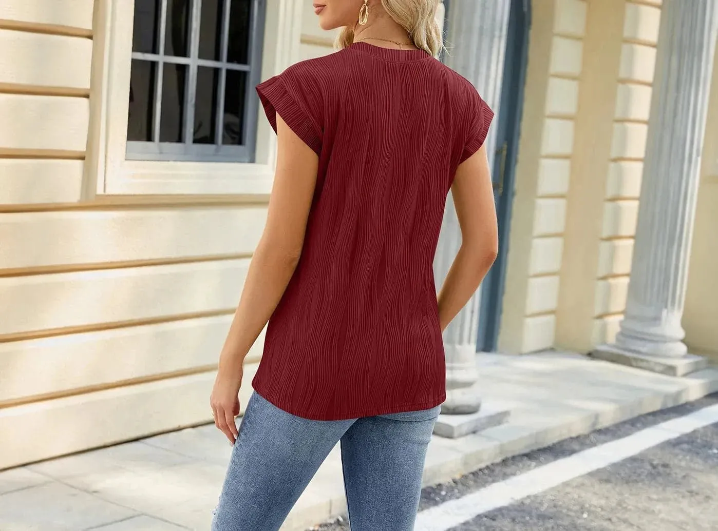 FitVille Damen Easy Breezy Top V2