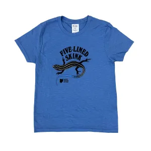 Five Lined Skink Youth Shirt