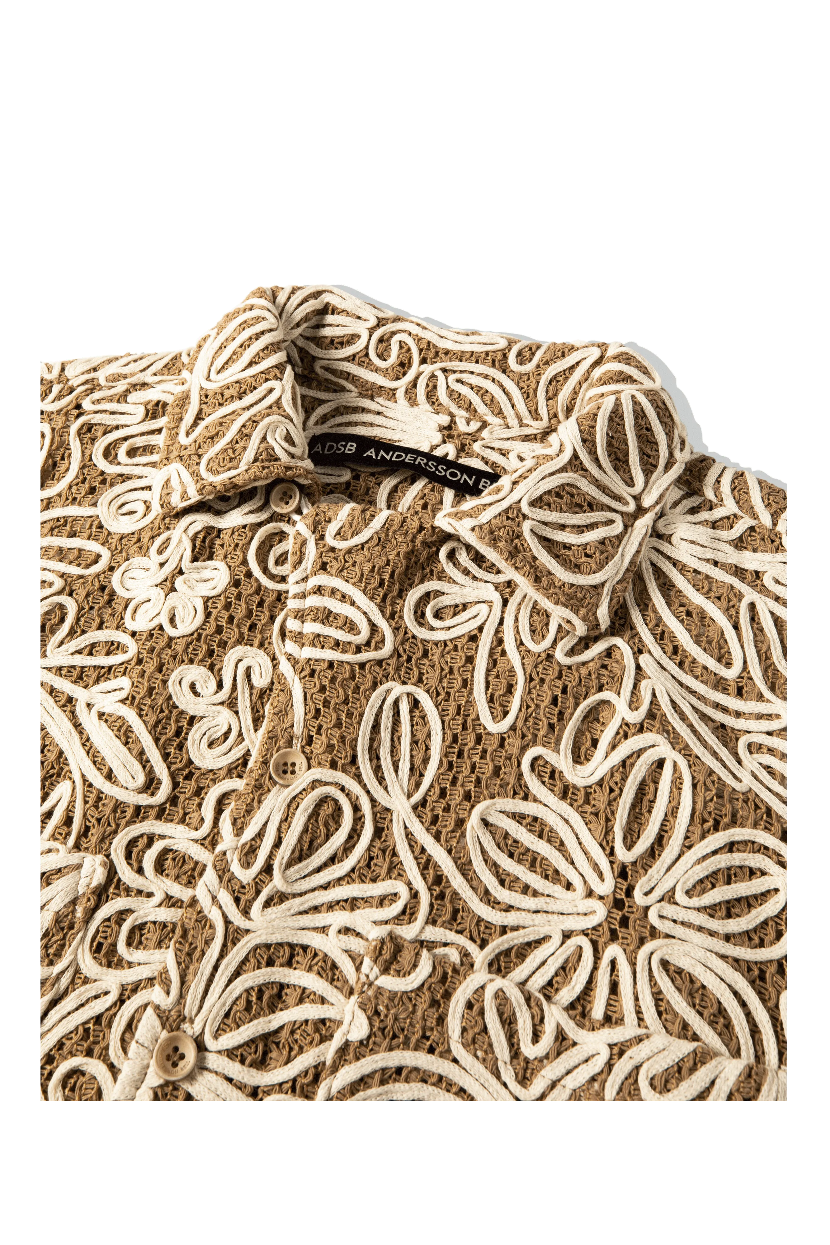 Flower Jacquard Shirts