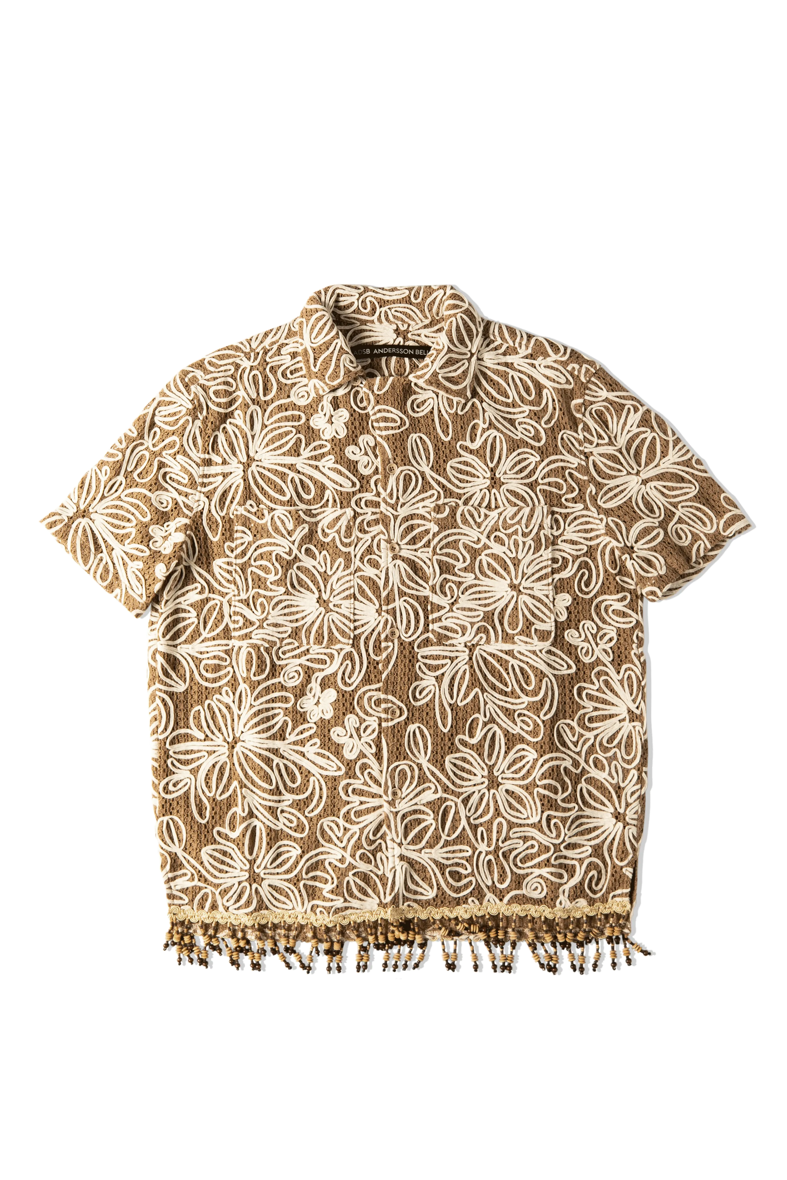Flower Jacquard Shirts