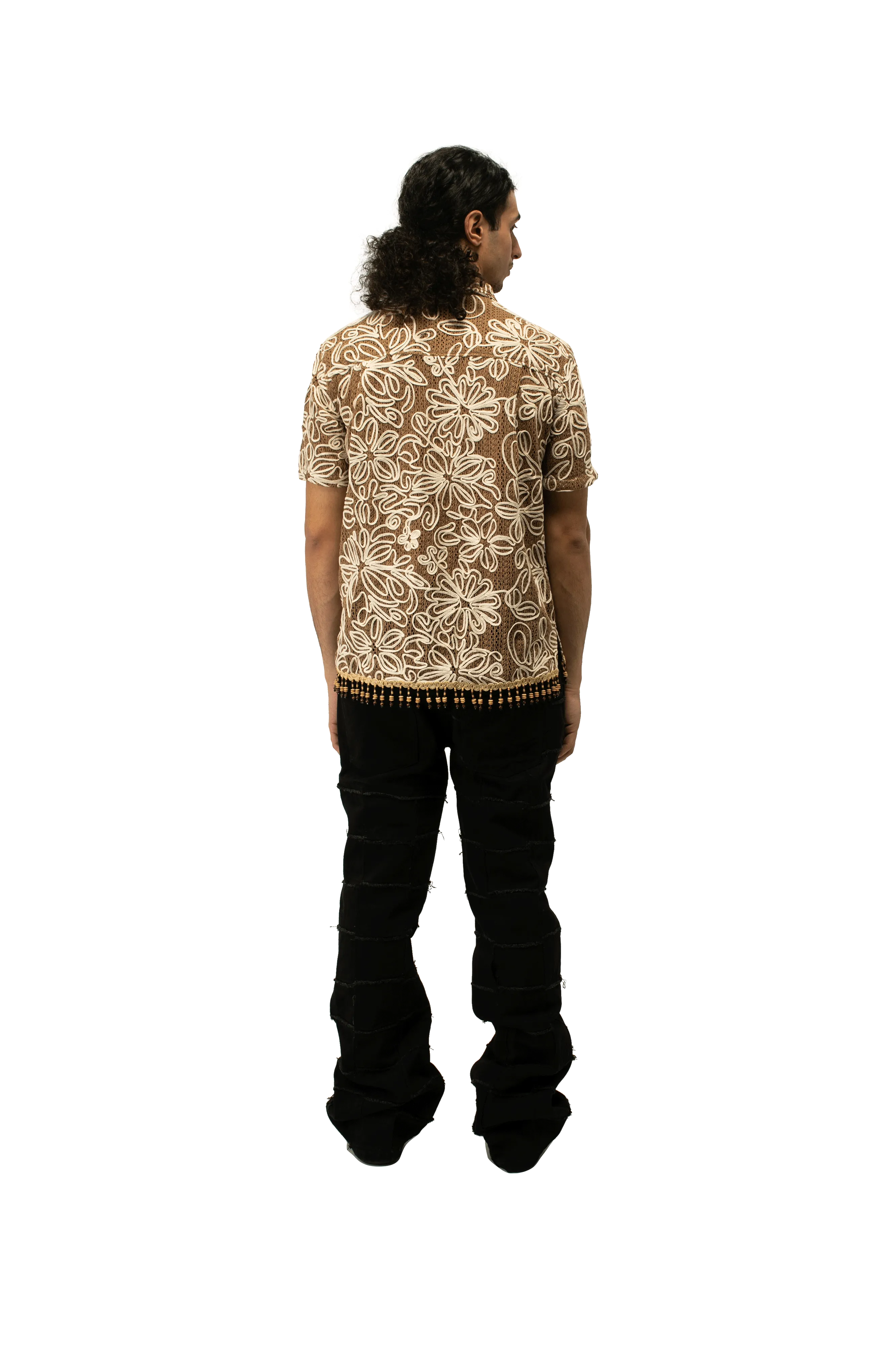 Flower Jacquard Shirts