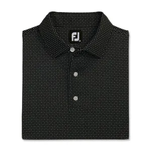 FootJoy Men's Dot Geo Print Lisle Self Collar