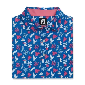 FootJoy Men's Jungle Leaves Lisle Self Collar