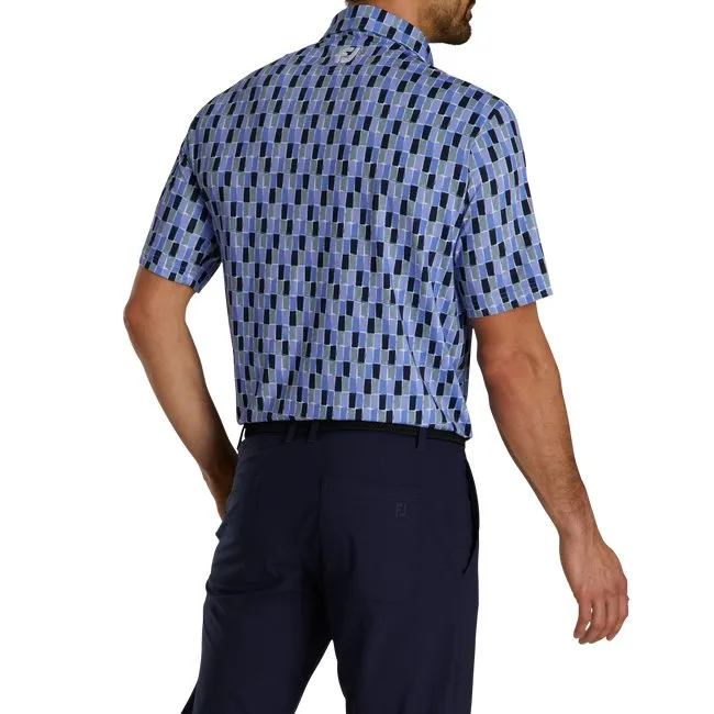 FootJoy Men's Painted Tile Lisle Self Collar