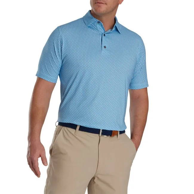 FootJoy Men's Scallop Shell Foulard Lisle Self Collar