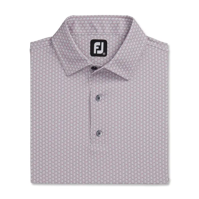 FootJoy Men's Scallop Shell Foulard Lisle Self Collar