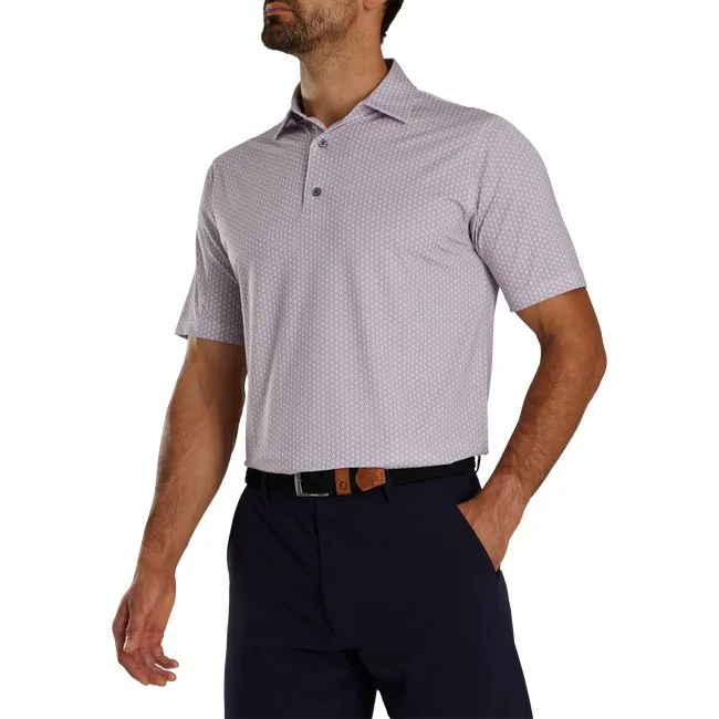 FootJoy Men's Scallop Shell Foulard Lisle Self Collar