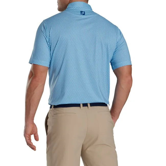 FootJoy Men's Scallop Shell Foulard Lisle Self Collar