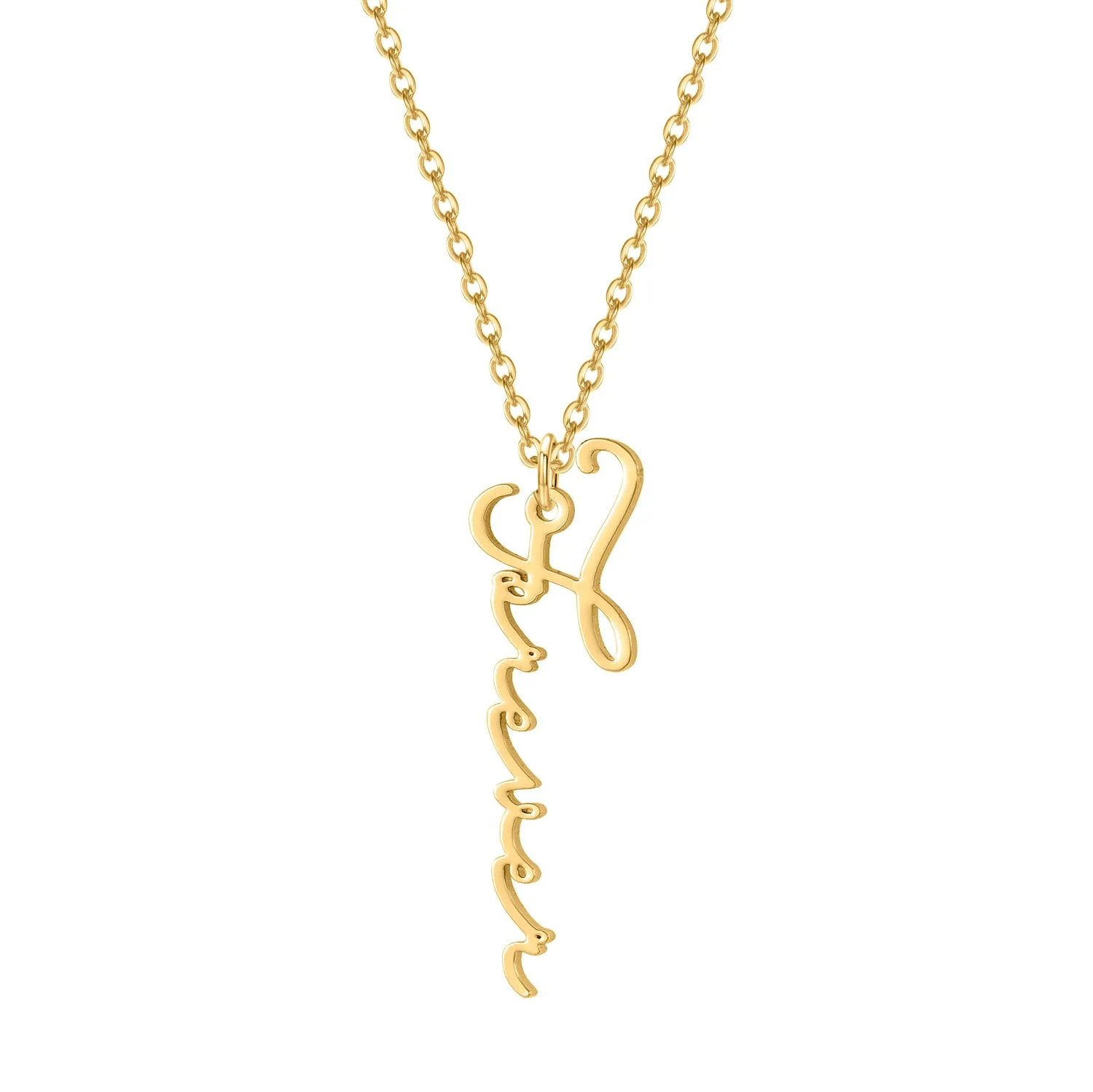 Forever - Collier Prénom Vertical