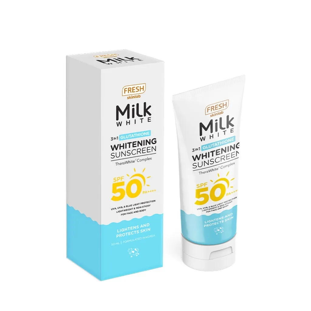 FRESH Milk White 3in1  Sunscreen 50ml