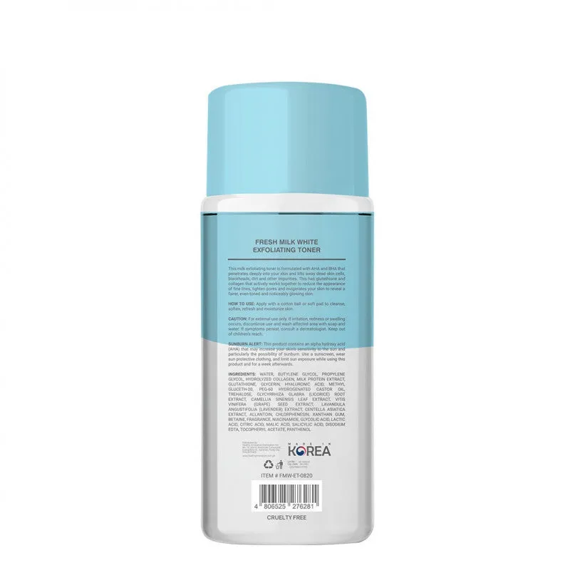 Fresh Skinlab Glutaboost Milk White Exfoliating Toner 100ml