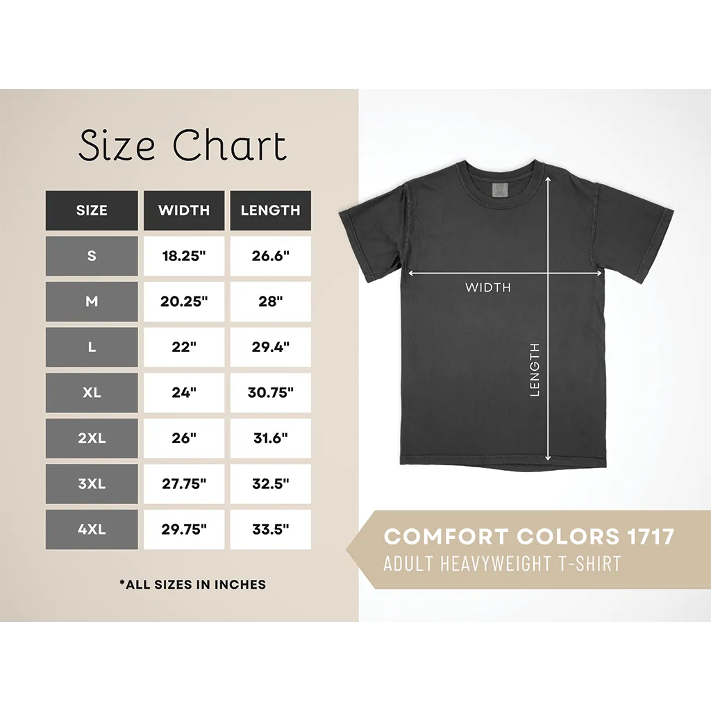Funny Newlywed Couples Shirts Printed on Comfort colors ®1717