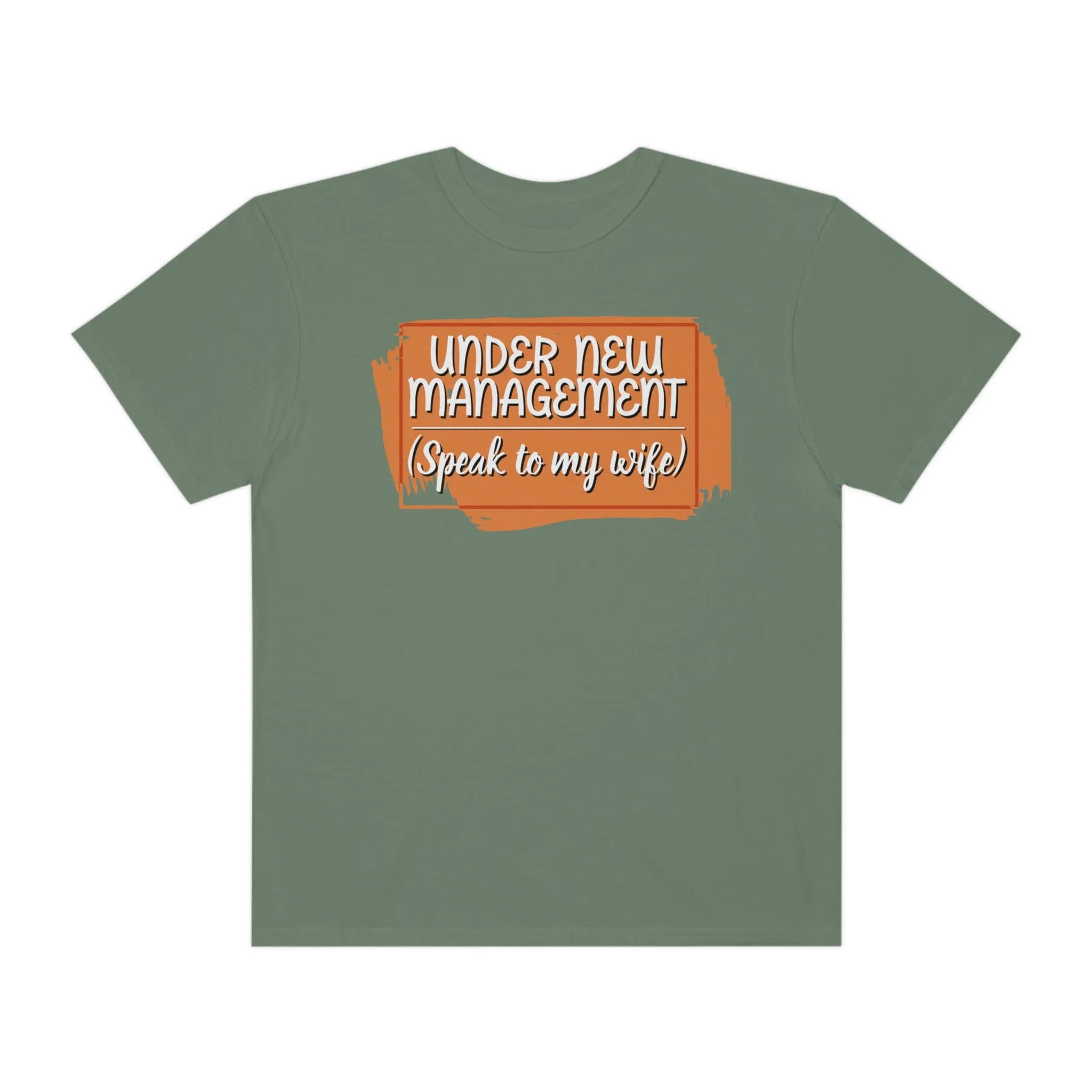 Funny Newlywed Couples Shirts Printed on Comfort colors ®1717