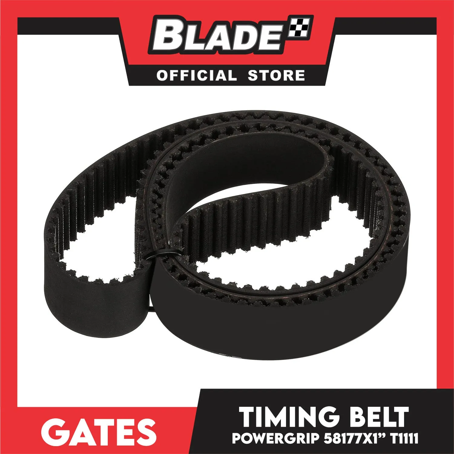Gates Unitta PowerGrip Timing Fan Belt T1111 58177 x 25mm 1pc Daihatsu, Toyota