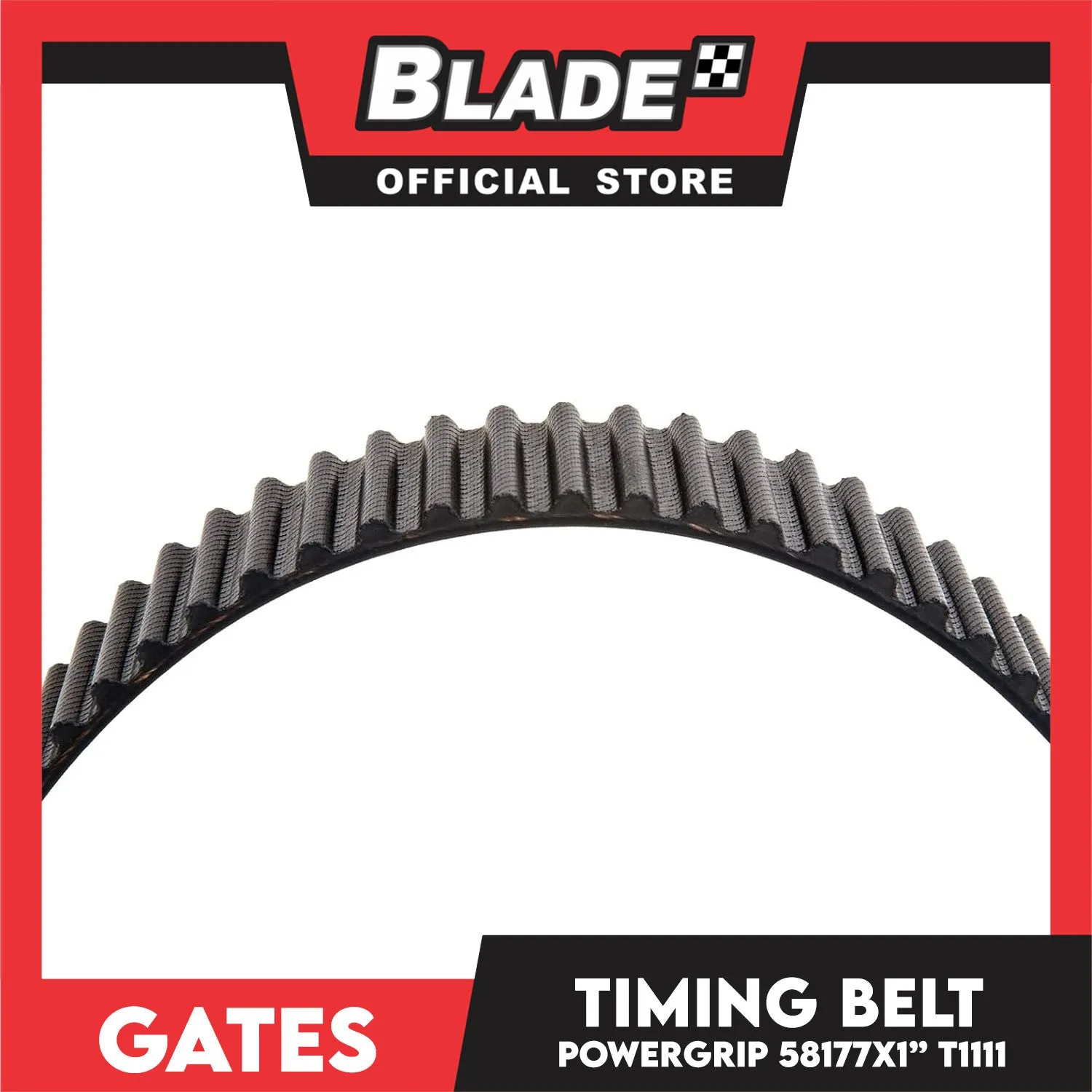 Gates Unitta PowerGrip Timing Fan Belt T1111 58177 x 25mm 1pc Daihatsu, Toyota