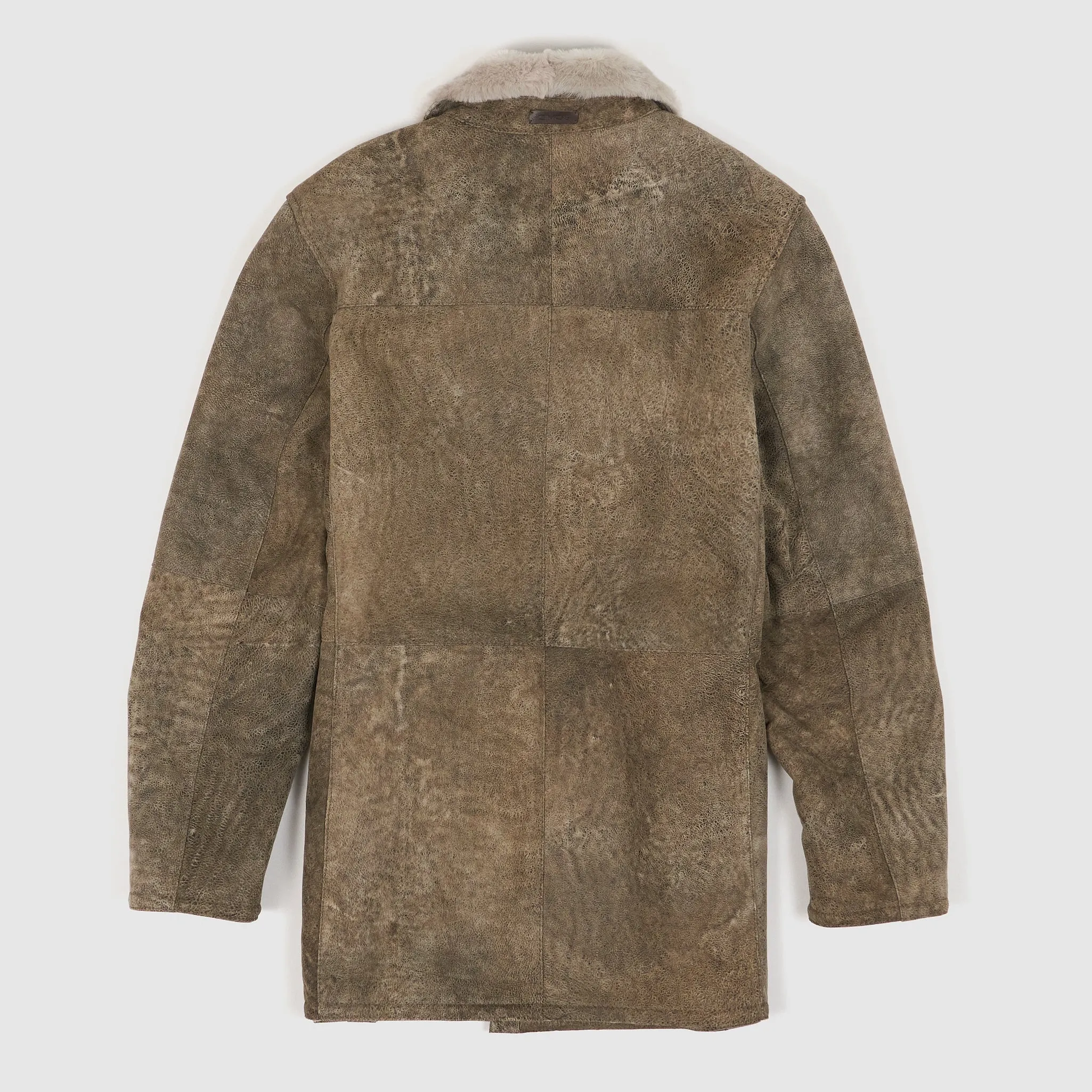 Gimos Soft Shearling Leather Coat