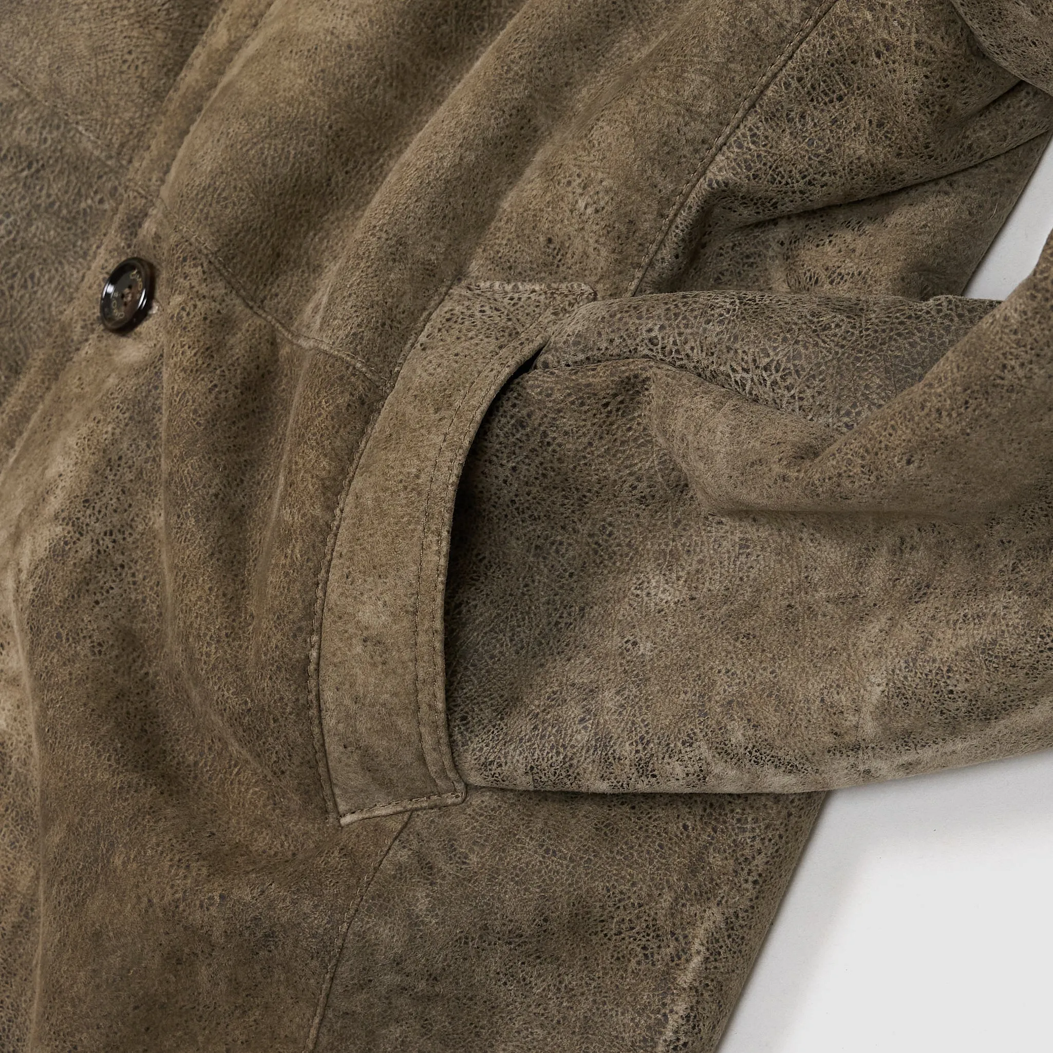 Gimos Soft Shearling Leather Coat
