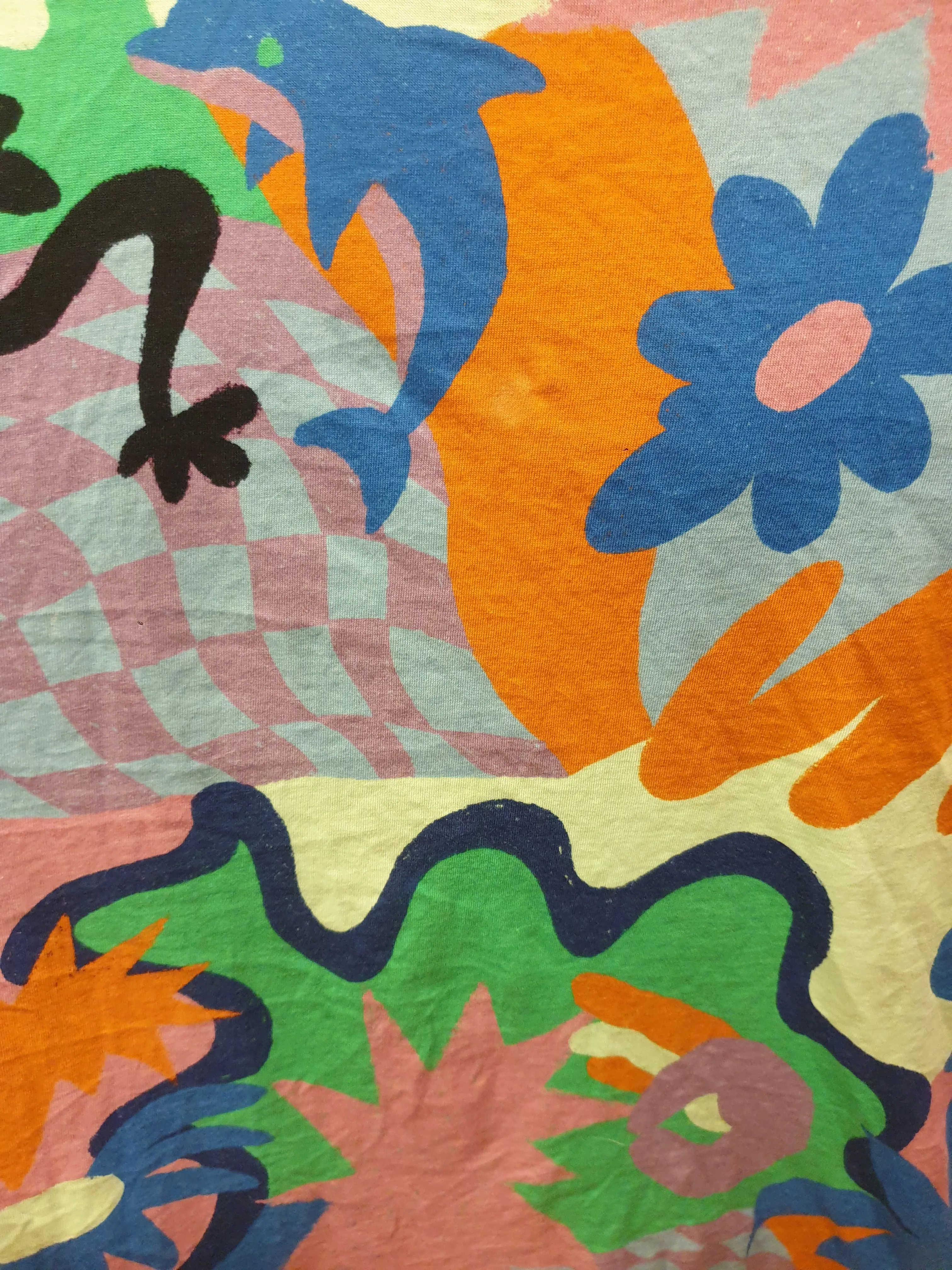 Gorman colourful print top size 18