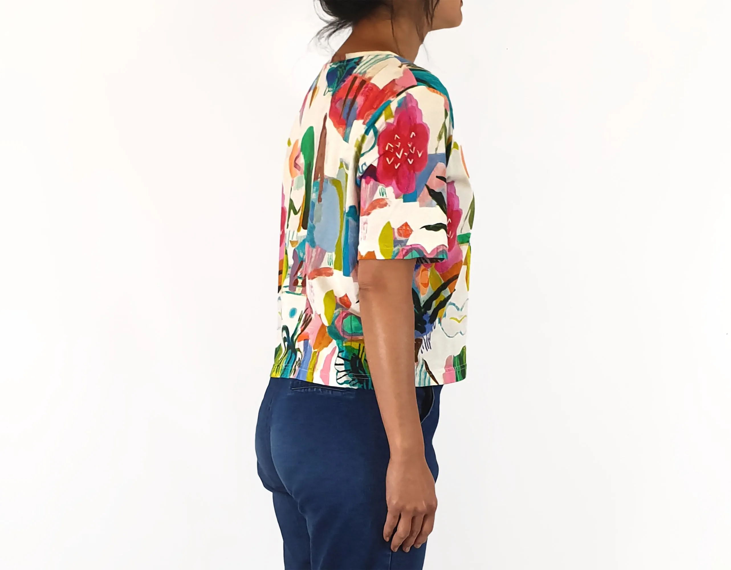 Gorman unique print tee shirt size 10