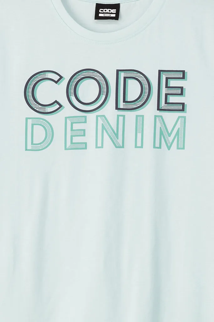 Graphic T-Shirt _ 152354 _ Toothpaste Aqua
