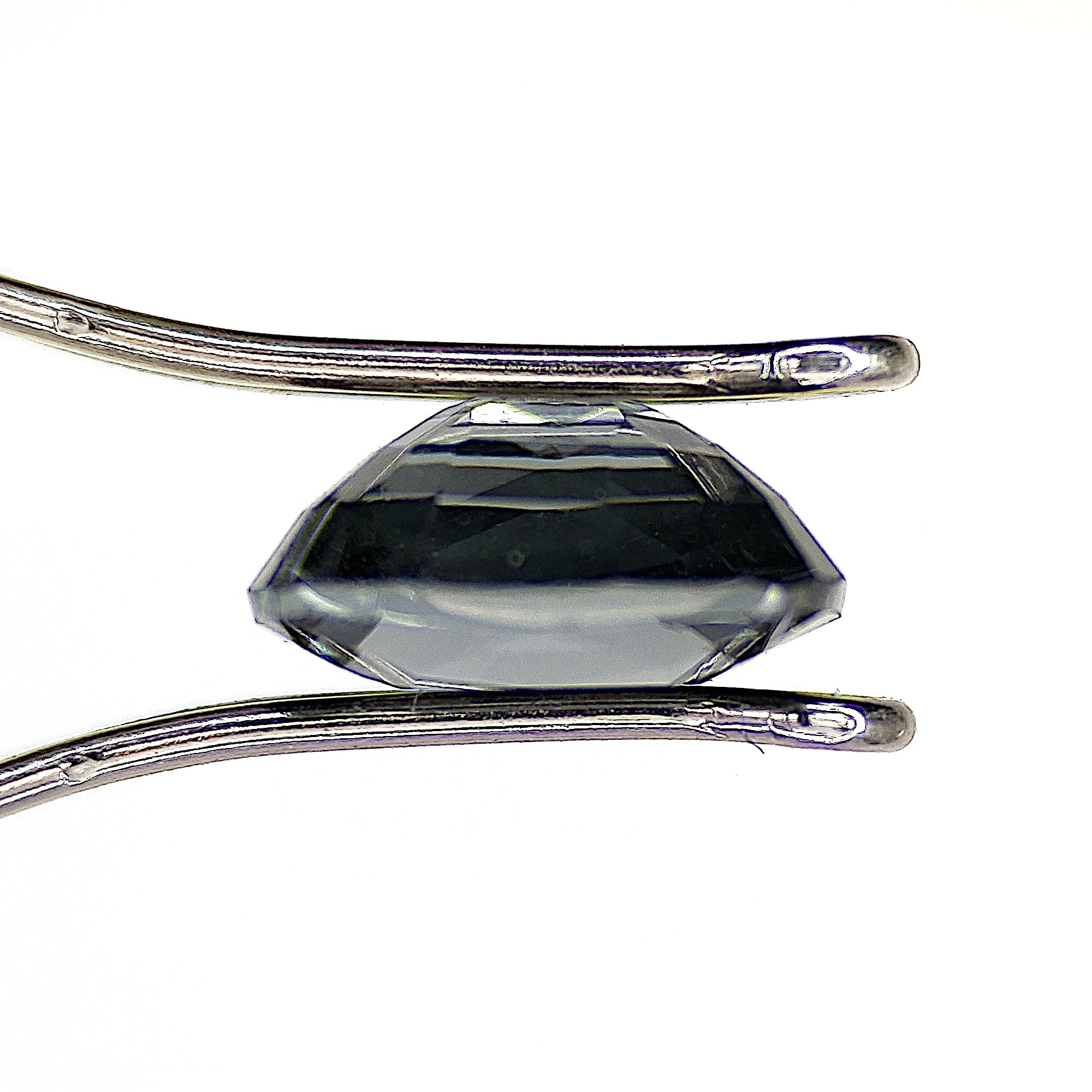 Gray Spinel, 1.26ct, Rectangular Cushion Cut, August Birthstone