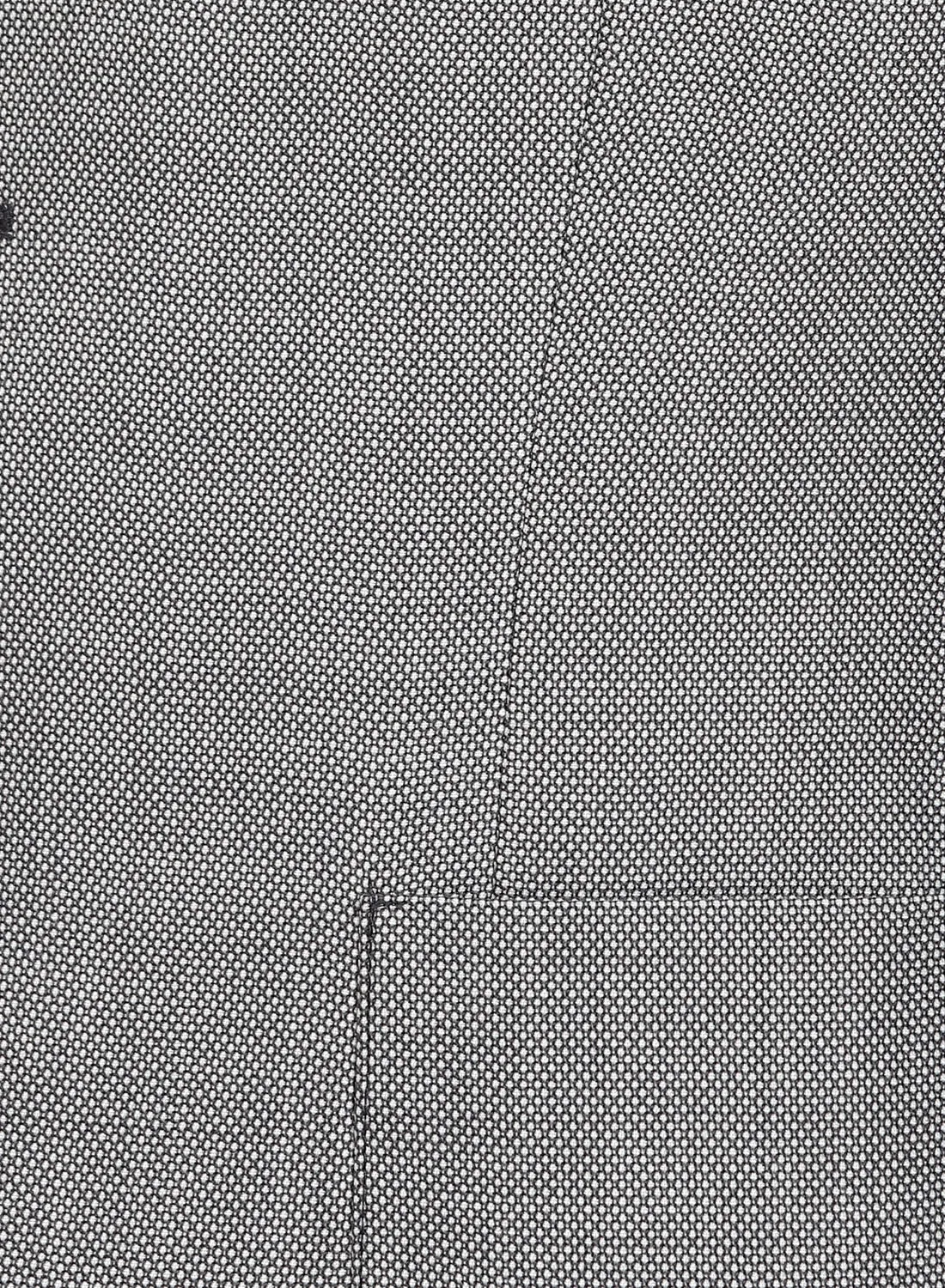 Grey Wool Blended Peak Collar Jacket