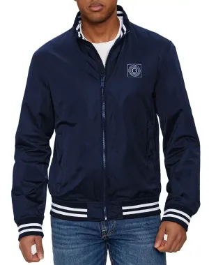 Guess Mens Casual Jacket Smart Blue