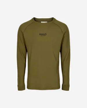 Halo Waffle Longsleeve - Coyote Brown