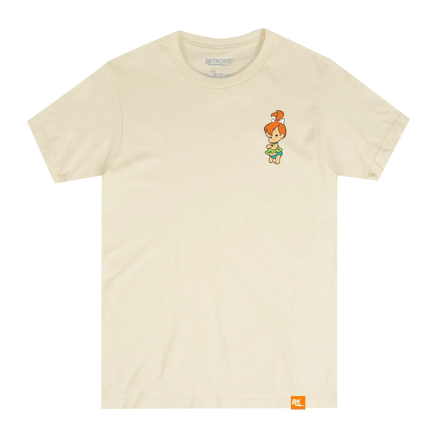 Hanna Barbera Pebbles & Bamm Bamm T-Shirt - Ivory