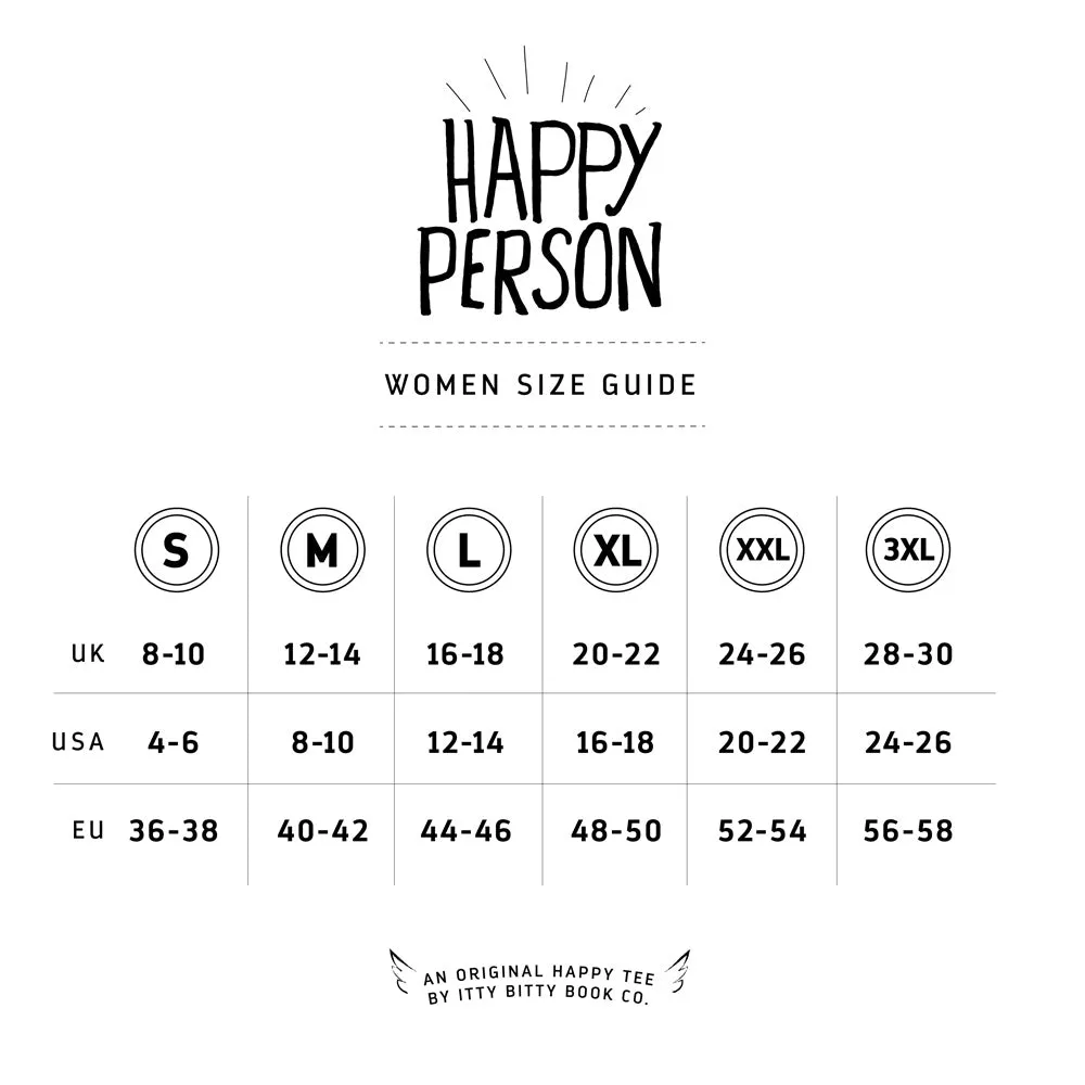 Happy Person T-shirt | Climate Neutral Organic Cotton