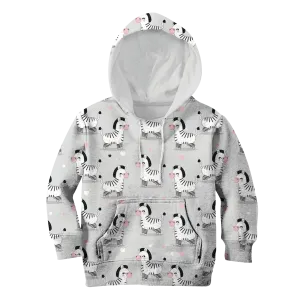 Happy Zebra Custom Cosplay Kid Hoodie